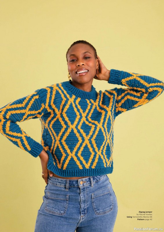 Вязаные проекты крючком в журнале &laquo;Inside Crochet №185 2025&raquo;