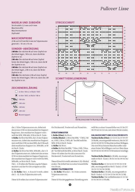Вязаные проекты спицами в журнале «The Knitter №78 2025 Germany»