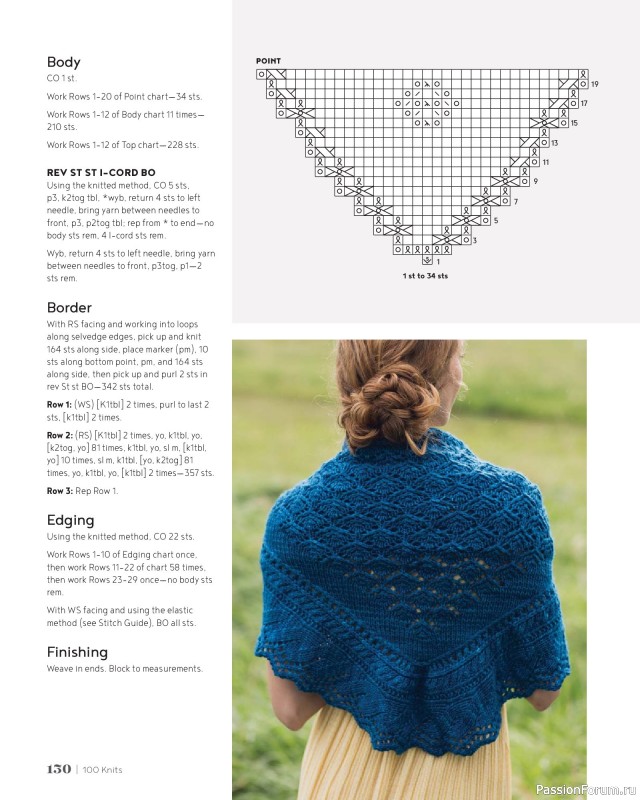 Вязаные проекты в книге &laquo;100 Knits: Interweave's Ultimate Pattern Collection&raquo;. Часть 1