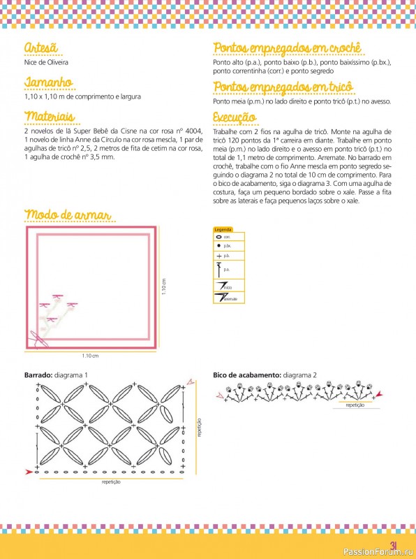 Вязаные проекты в журнале &laquo;Artesanato Simples Ed.83 Croche e Trico Bebe&raquo;