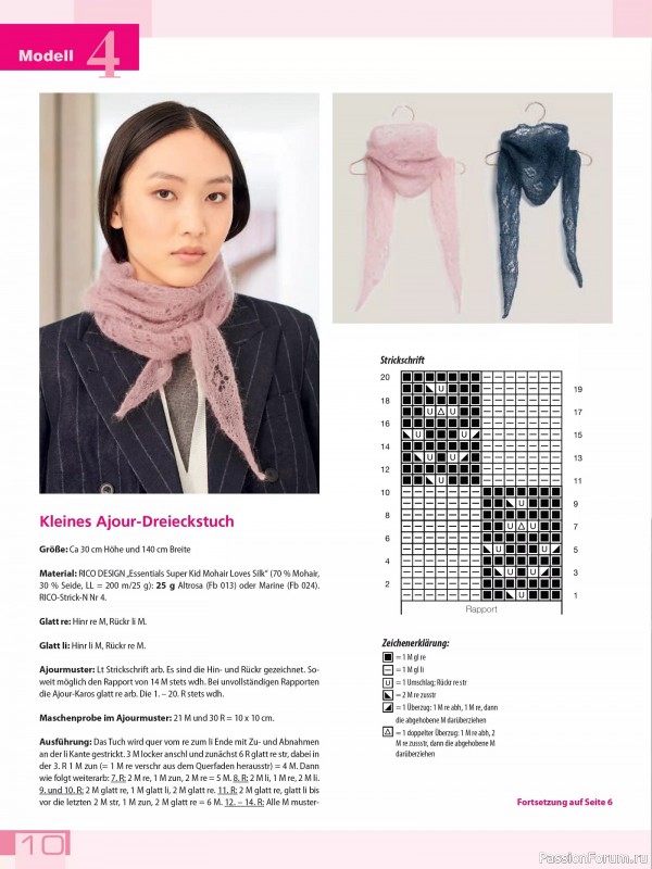 Вязаные проекты в журнале «Meine Strickmode Sonderheft MS192 2025»