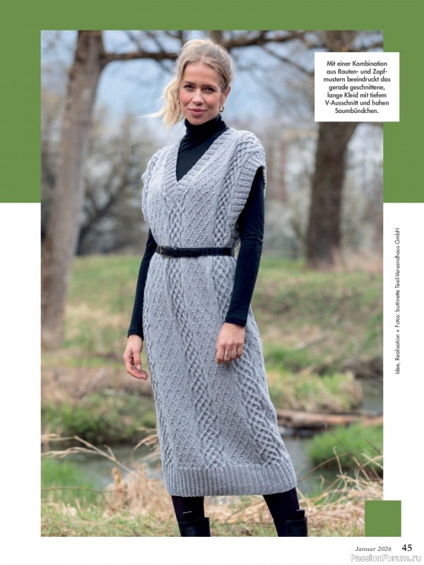 Коллекция проектов для рукодельниц в журнале «Anna Germany №1 2026»