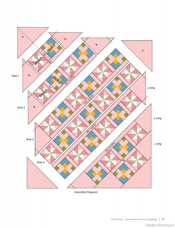 Коллекция проектов для рукодельниц в журнале «Fons & Porter's Love of Quilting - Winter 2026»