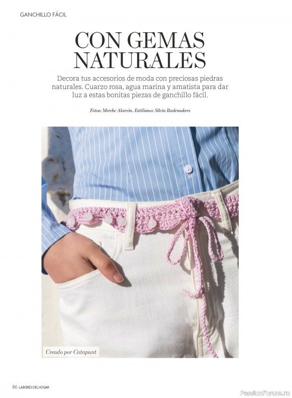 Коллекция проектов для рукодельниц в журнале &laquo;Labores del hogar №796 2026&raquo;