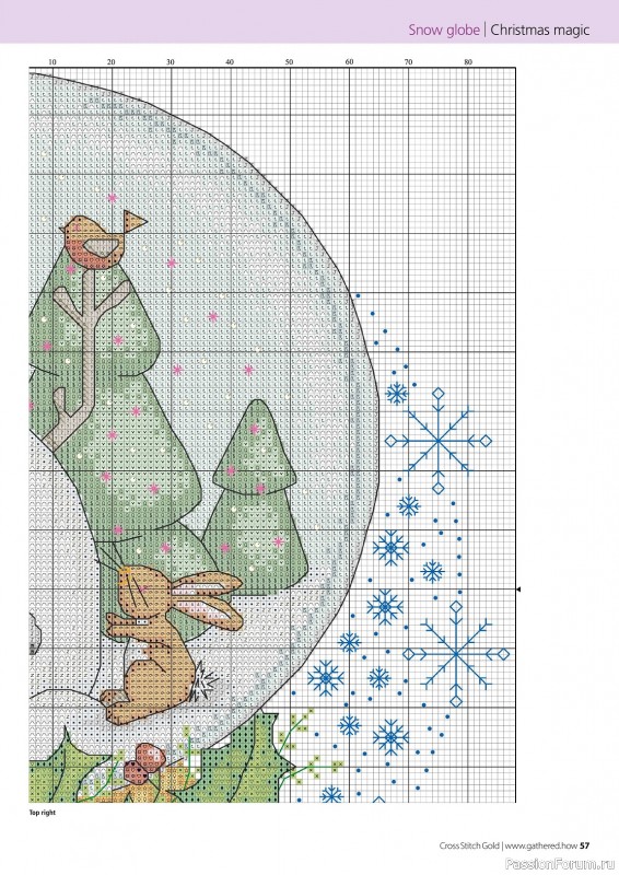 Коллекция вышивки в журнале «Cross Stitch Gold - Christmas Collection 2023»