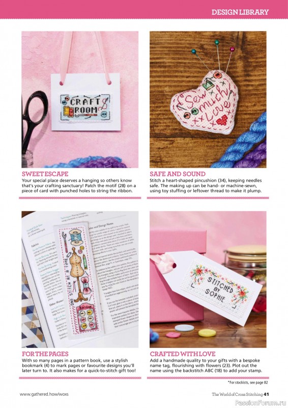 Коллекция вышивки в журнале &laquo;The World of Cross Stitching №370 2026&raquo;