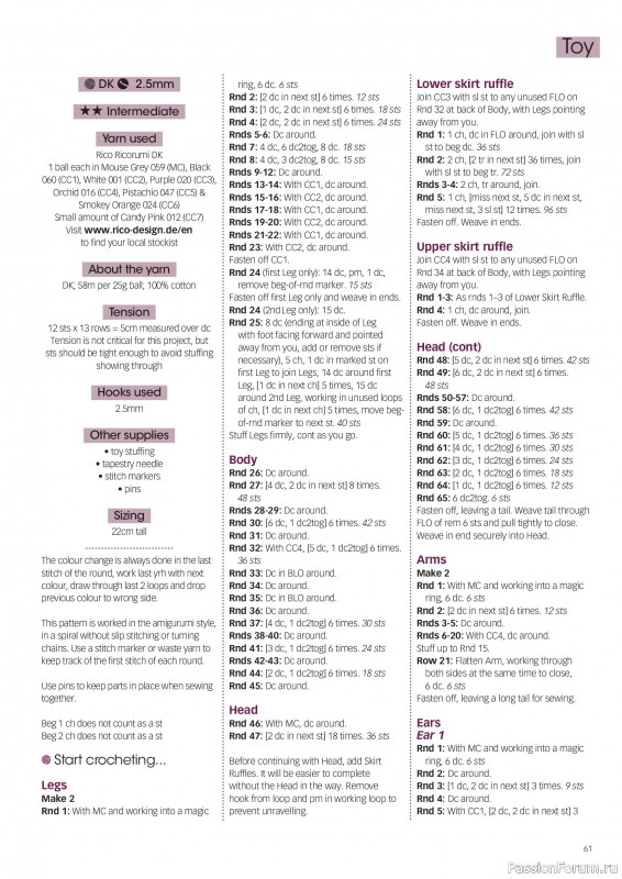 Вязаные проекты крючком в журнале «Crochet Now №138 2026».