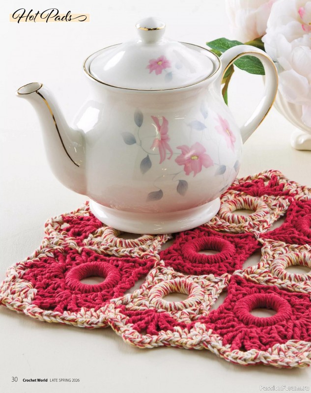 Вязаные проекты крючком в журнале &laquo;Crochet World Specials - Late Spring 2026&raquo;
