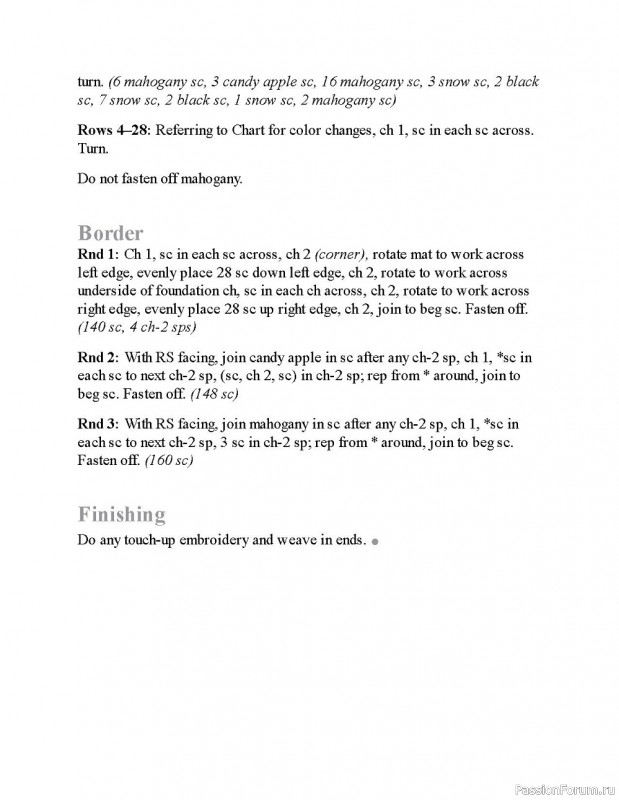 Вязаные проекты крючком в журнале «Pet Mug Mats»