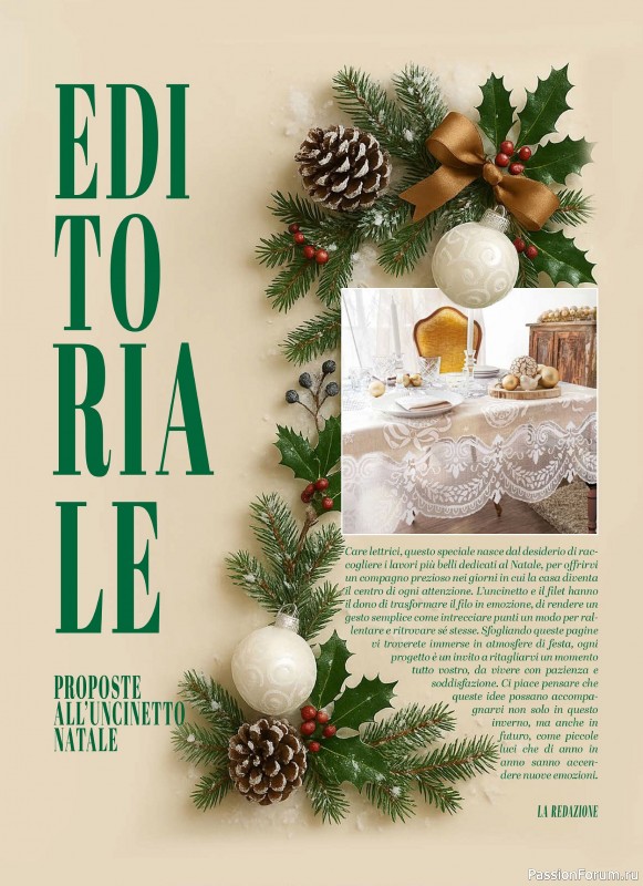 Вязаные проекты крючком в журнале «Profilo Uncinetto Speciale №6 2025»