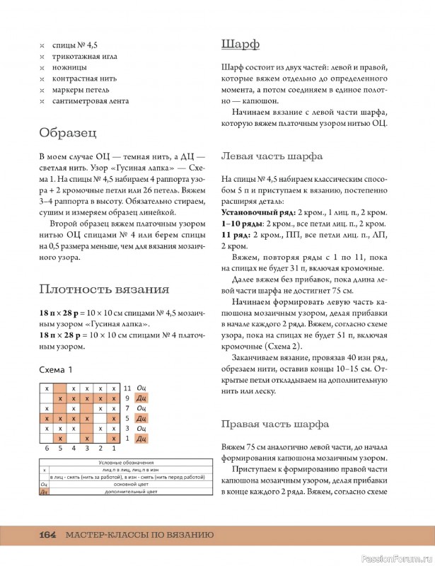 Вязаные проекты в книге «Мозаичное вязание спицами от А до Я». Часть 2