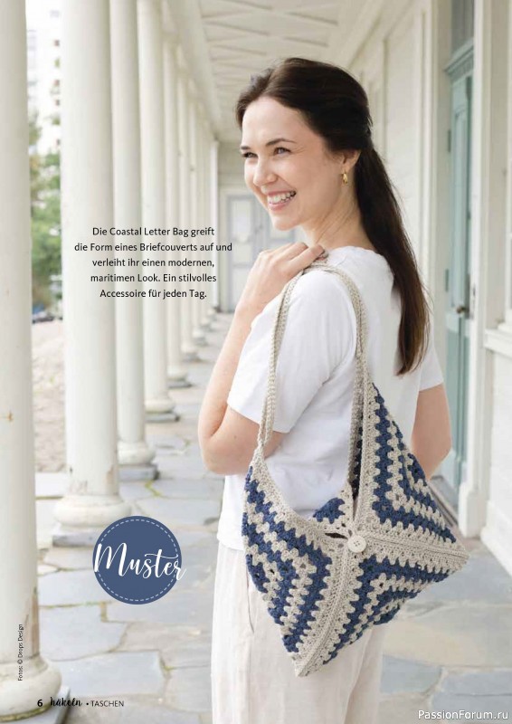 Вязаные проекты в журнале &laquo;Hakeln Spezial №2 2026 - Taschen&raquo;