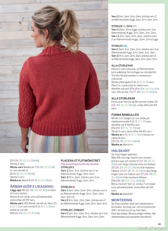 Вязаные проекты в журнале &laquo;Inspirerande handarbete - April 2026&raquo;