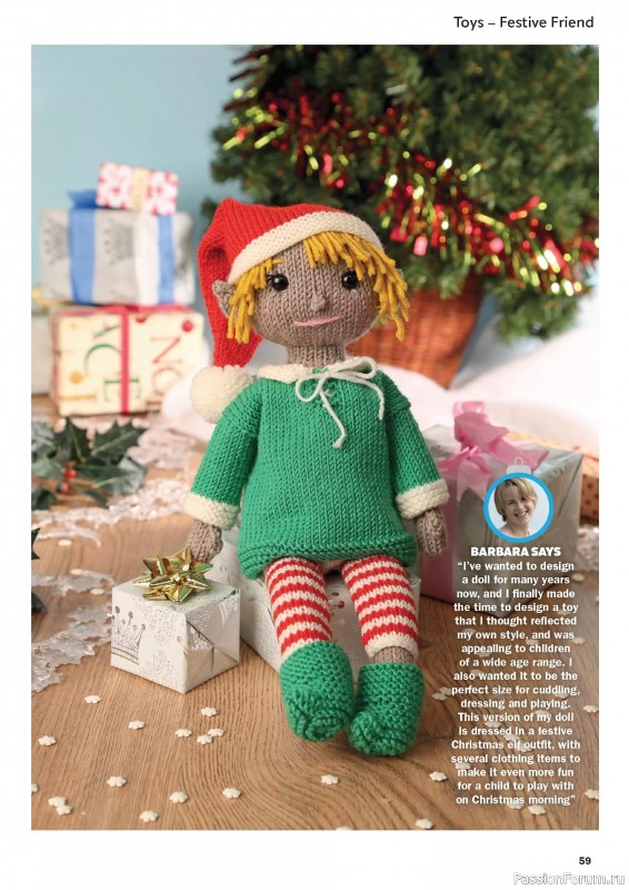 Вязаные проекты в журнале «Knitting for the Holidays 2025»