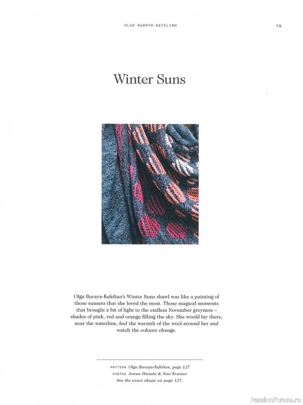 Вязаные проекты в журнале «Laine Magazine №9 2019 Autumn-Winter»