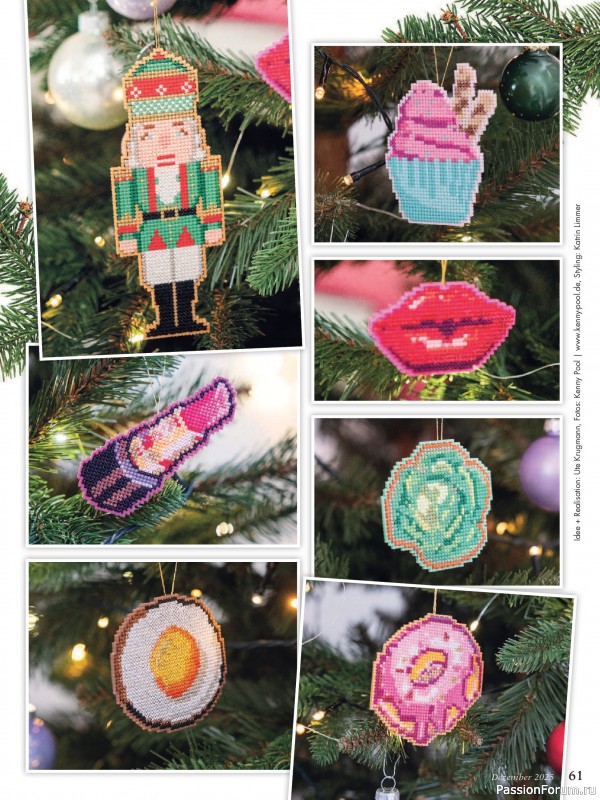 Коллекция проектов для рукодельниц в журнале «Anna №12 2025»