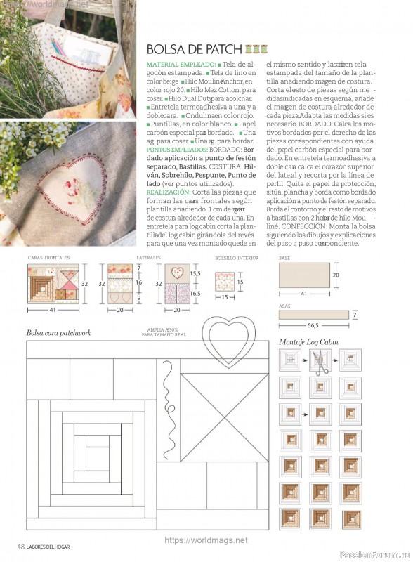 Коллекция проектов для рукодельниц в журнале &laquo;Labores del hogar №793 2025&raquo;