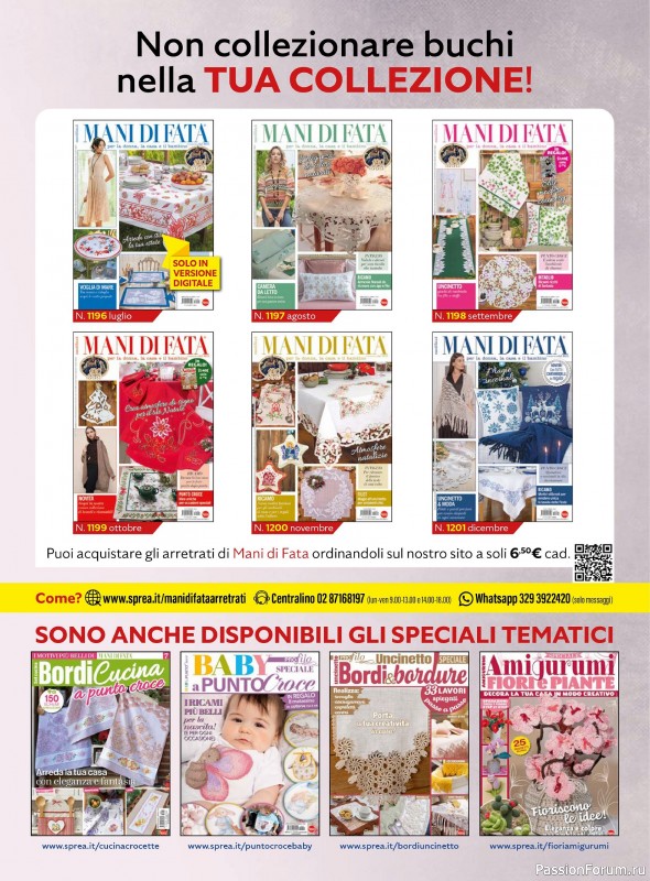 Коллекция проектов для рукодельниц в журнале &laquo;Mani di Fata - Gennaio-Febbraio 2026&raquo;