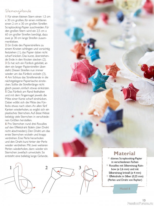 Коллекция проектов для рукодельниц в журнале «Mein Deko und Bastelspaß BS485 2025»