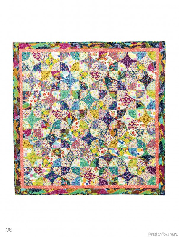 Коллекция проектов для рукодельниц в журнале «Quilters Companion №135 2025»