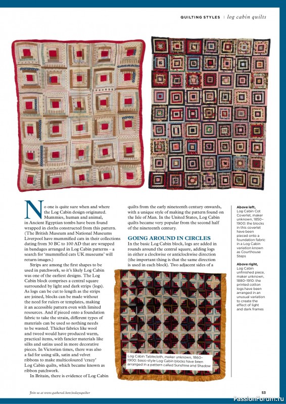 Коллекция проектов для рукодельниц в журнале «Todays Quilter №125 2025»