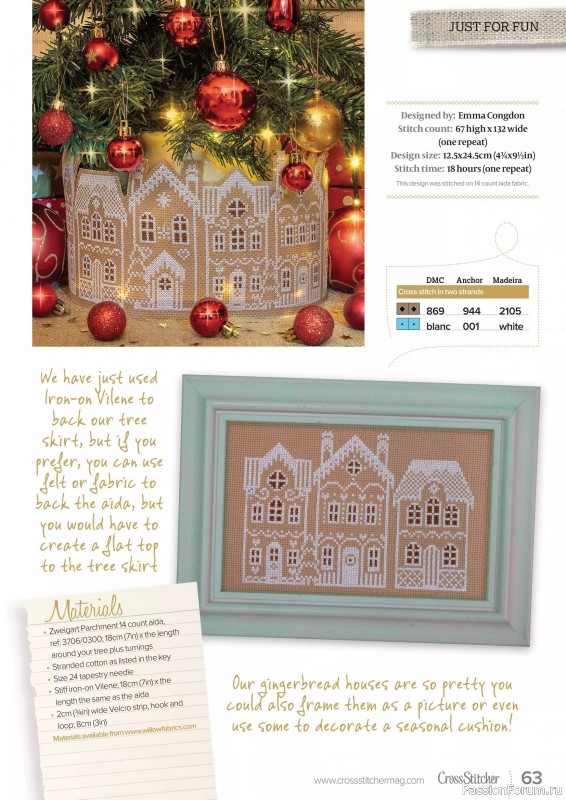 Коллекция вышивки в журнале «CrossStitcher №429 2025»