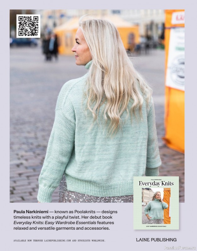 Вязаные модели в журнале «Laine Magazine №24 2025 Spring». Продолжение
