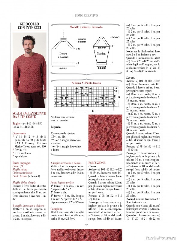 Вязаные модели в журнале &laquo;Piu Maglia №51 2025&raquo;