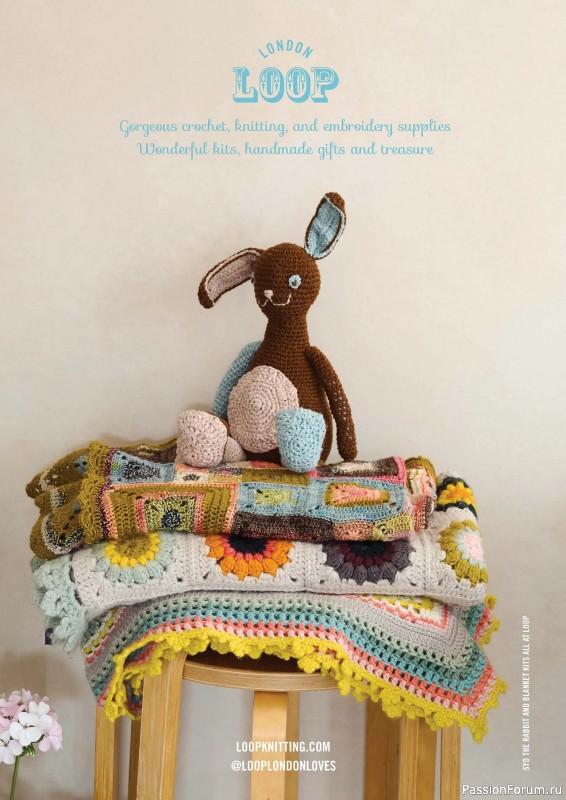 Вязаные проекты крючком в журнале «Inside Crochet №183 2025»