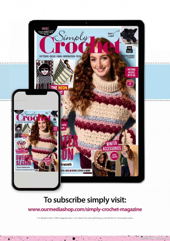 Вязаные проекты крючком в журнале &laquo;Simply Crochet №170 2025&raquo;