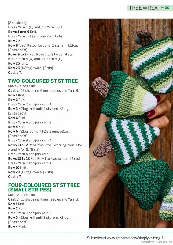 Вязаные проекты крючком в журнале «Simply Knitting №269 2025»