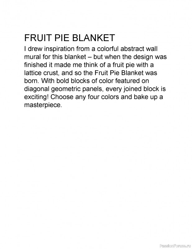 Вязаные проекты в книге «Crochet Modular Blankets». Продолжение