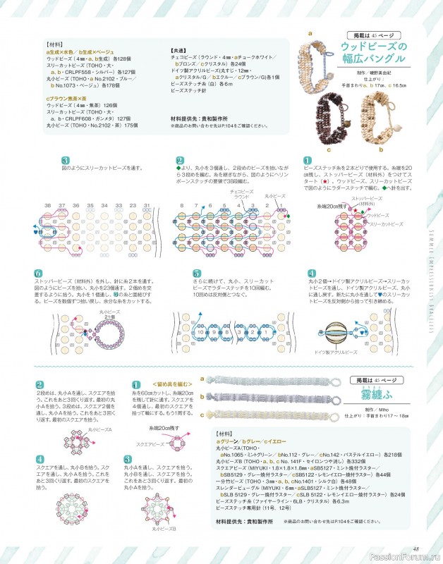 Коллекция проектов для рукодельниц в журнале «Bead Friend - Summer 2025»