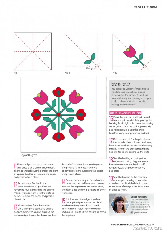 Коллекция проектов для рукодельниц в журнале &laquo;Love Patchwork & Quilting №159 2026&raquo;