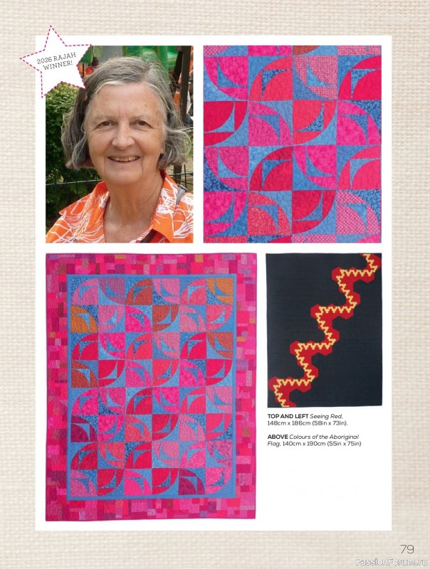 Коллекция проектов для рукодельниц в журнале &laquo;Quilters Companion №140 2026&raquo;
