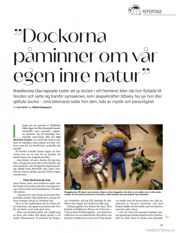 Коллекция проектов для рукодельниц в журнале &laquo;Stickat & Sant №2 2026&raquo;