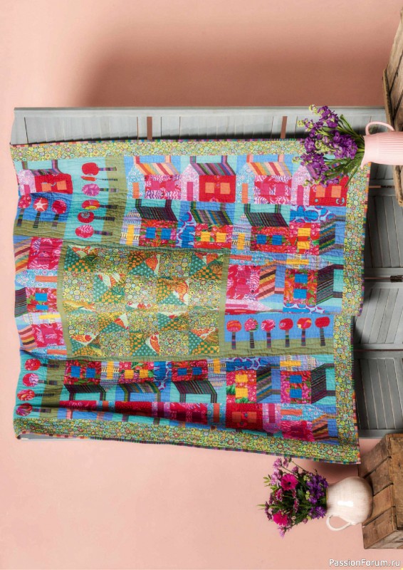 Коллекция проектов для рукодельниц в журнале «Todays Quilter №132 2025»
