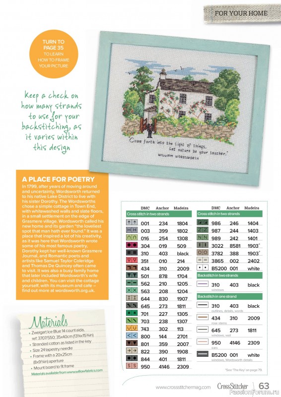 Коллекция вышивки в журнале &laquo;CrossStitcher №436 2026&raquo;