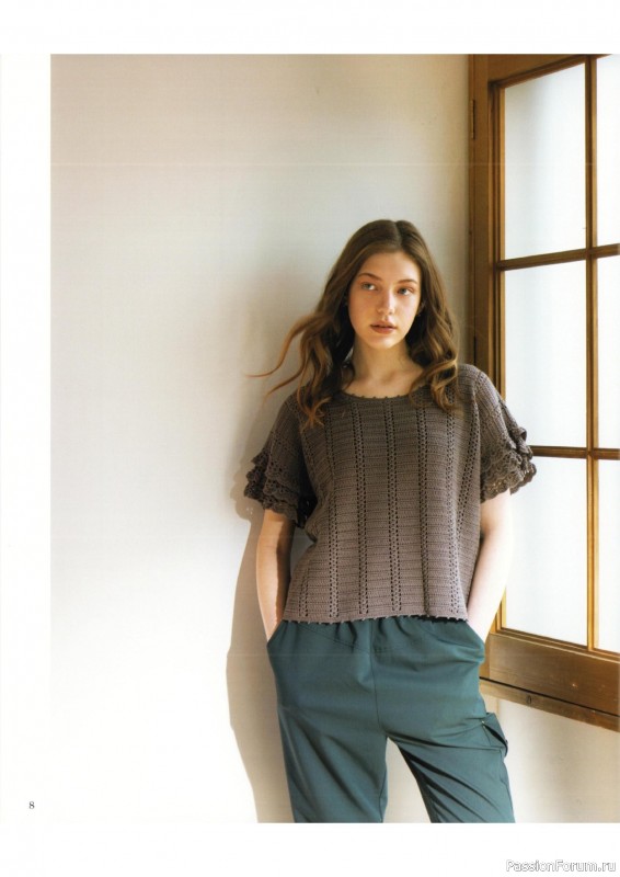 Вязаные модели в книге «Crochet Casual Wardrobe for Adults - 2024»