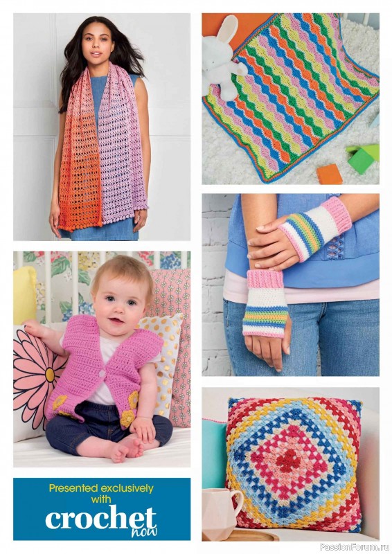 Вязаные проекты крючком в журнале &laquo;Crochet Now №134 2026&raquo;