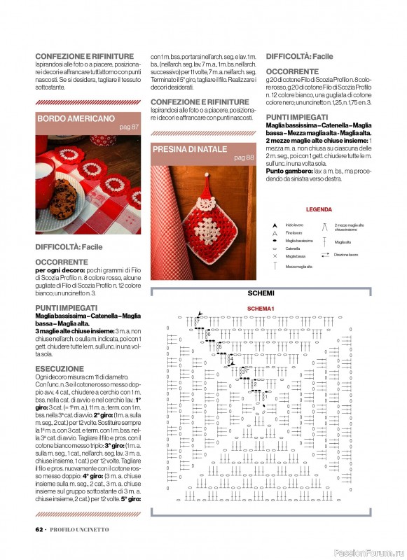 Вязаные проекты крючком в журнале «Profilo Uncinetto Speciale №6 2025»