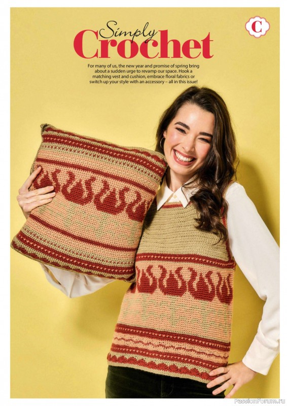 Вязаные проекты крючком в журнале &laquo;Simply Crochet №171 2026&raquo;