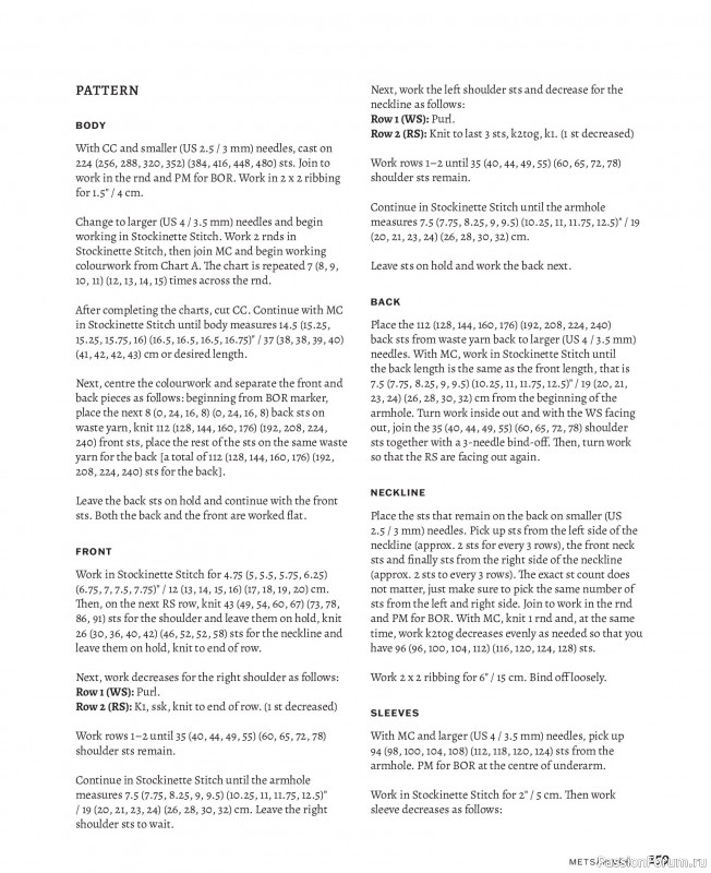Вязаные проекты в книге «Knitted Kalevala II». Часть 2.