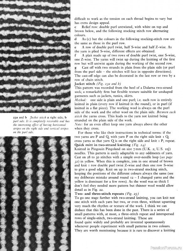 Вязаные проекты в раритетной книге «Traditional Scandinavian Knitting»