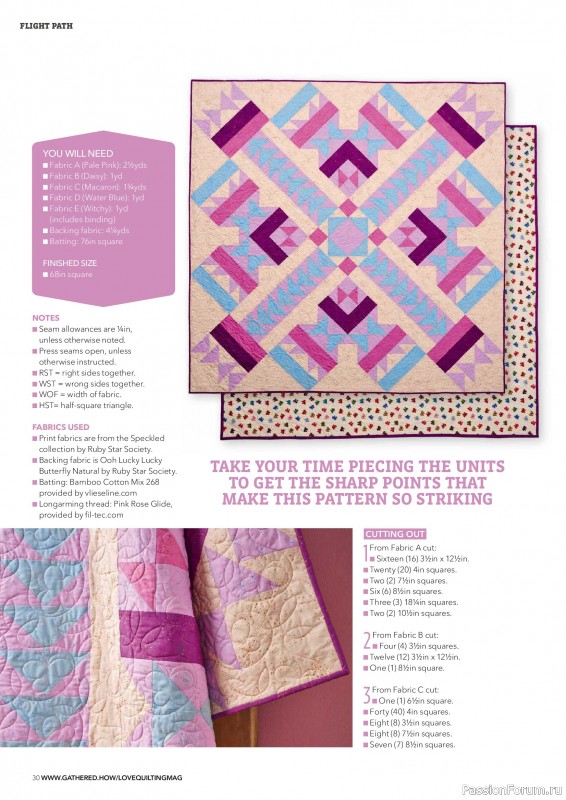 Коллекция проектов для рукодельниц в журнале &laquo;Love Patchwork & Quilting №162 2026&raquo;