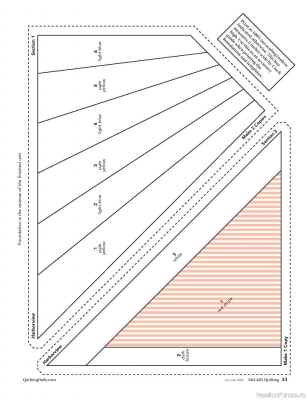 Коллекция проектов для рукодельниц в журнале &laquo;McCall's Quilting - Summer 2026&raquo;