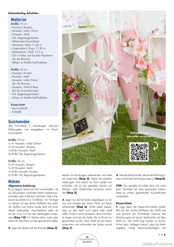 Коллекция проектов для рукодельниц в журнале &laquo;Patchwork Spezial №52 2025&raquo;