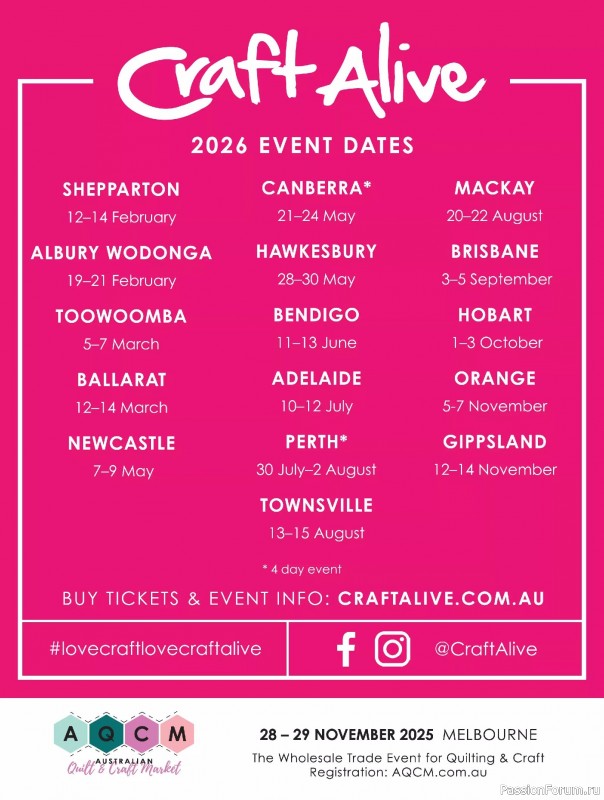 Коллекция проектов для рукодельниц в журнале «Quilters Companion №136 2025»