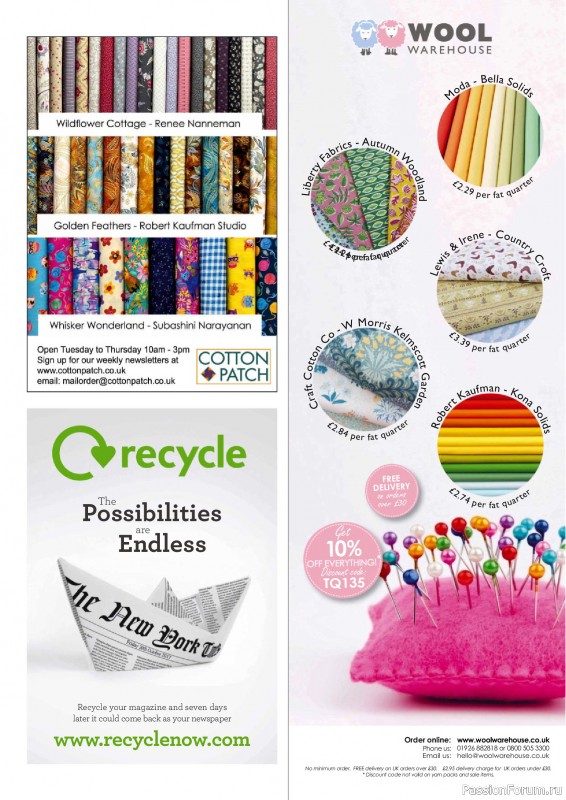 Коллекция проектов для рукодельниц в журнале «Todays Quilter №135 2025»