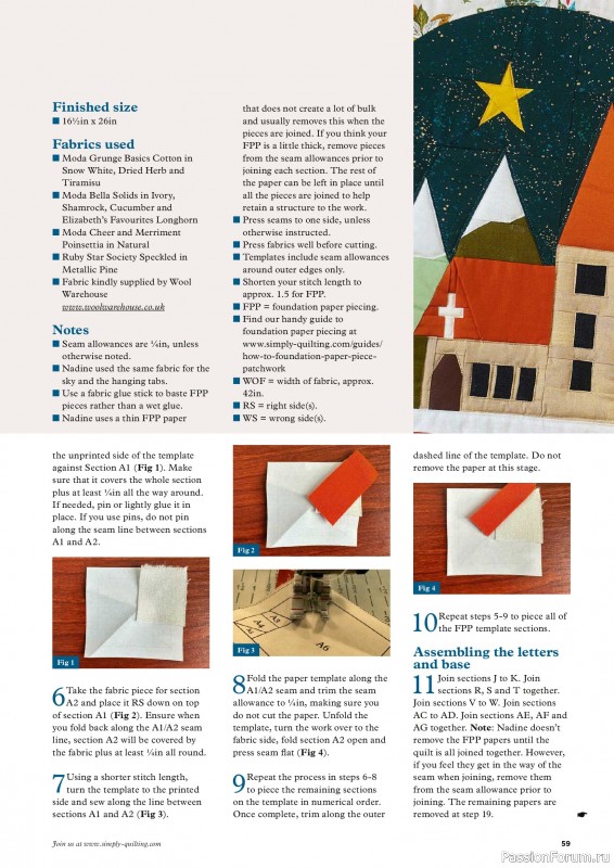 Коллекция проектов для рукодельниц в журнале &laquo;Todays Quilter №145 2026&raquo;